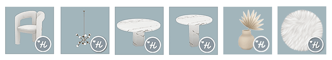 Галерея мода Сет для столовой Modern set #2